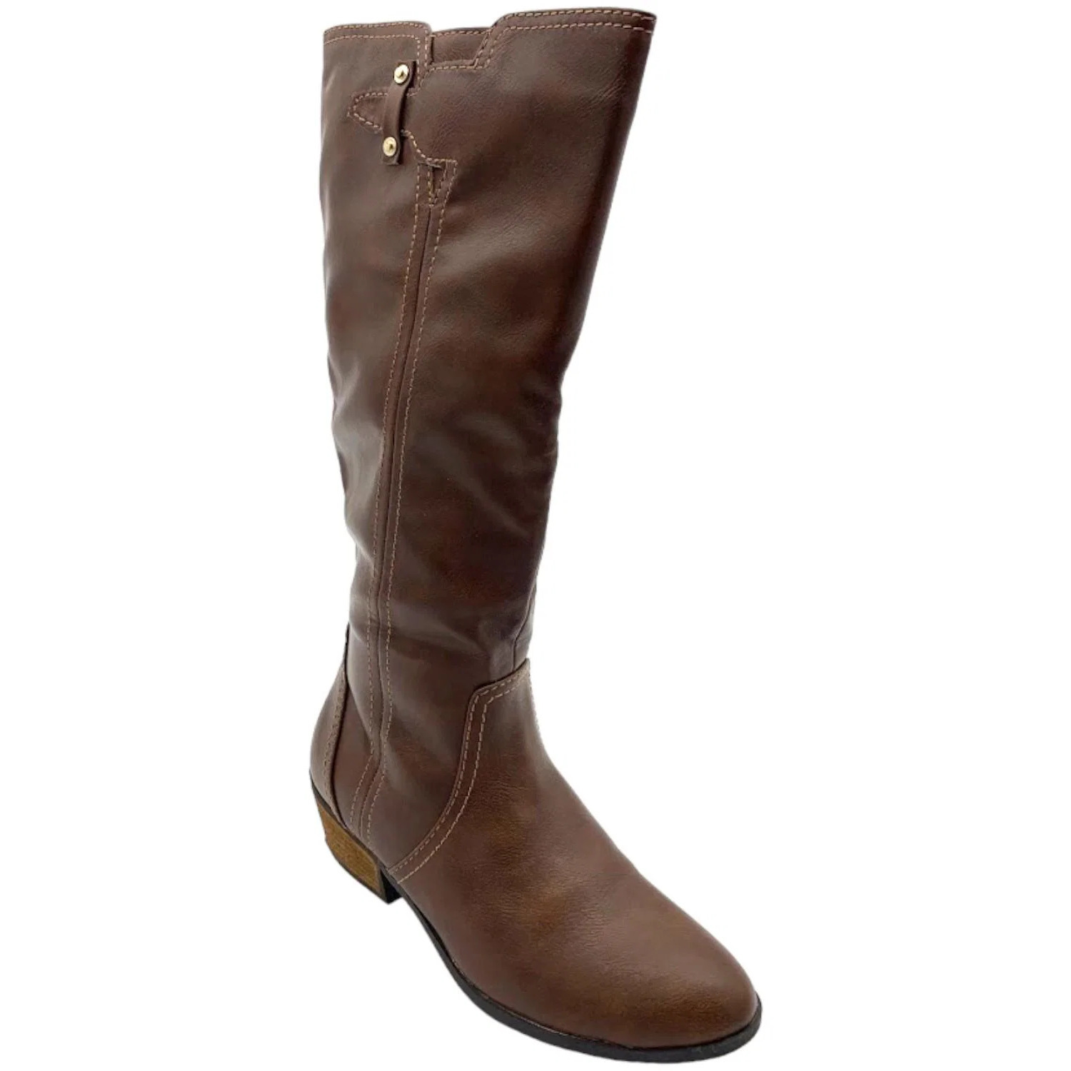 Dr. Scholl's Women's Brilliance Medium Knee High Boot Whiskey - Medium